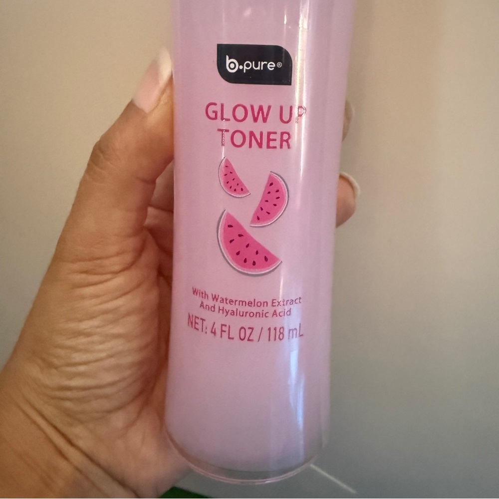 4/$25 TikTok viral pink toner b.pure Glow Up watermelon hylaronic acid new A5